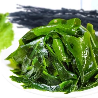 สาหร่ายวากาเมะ วากาเมะอบแห้ง 100g (小伙子裙带菜)Wakame (미역) ใช้ทำเมนู ซุปสาหร่าย ซุปมิโซะ ยำสาหร่ายเกาหลี ซุปชาบู 🚩🚩ถุงใหญ่🚩🚩