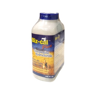 BIZ CAL Glucosamine 60เม็ด กลูโคซามีน บำรุงกระดูกสำหรับสุนัขและแมว​