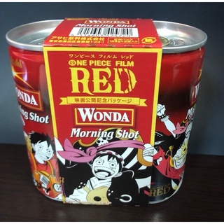 ONE PIECE FILM RED Wanda Morning Shot Canned Coffee Limited Luffy Shanks