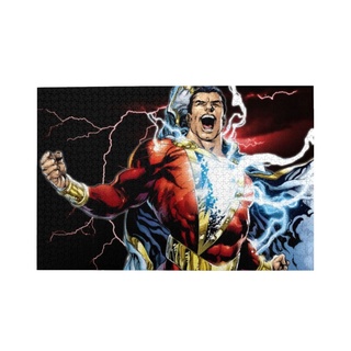 พร้อมส่ง จิ๊กซอว์ไม้ ลายภาพยนตร์มาร์เวล Shazam: Fury of Gods ของขวัญวันเกิด สําหรับผู้ใหญ่ และเด็ก ตกแต่งบ้าน 1000 ชิ้น