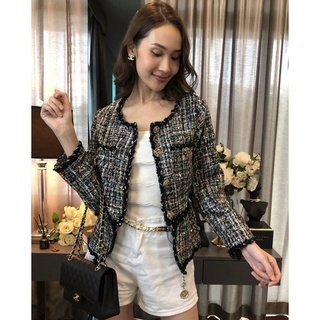 Gabrielle Tweed Blazer