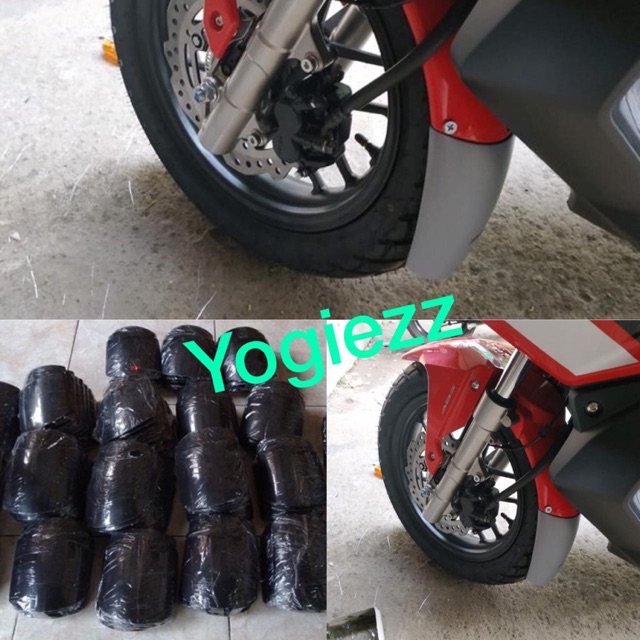 ขั้วต่อบังโคลน Honda ADV ขั้วต่อบังโคลน Honda ADV 150 การเชื่อมต่อบังโคลนหน้า mudflap
