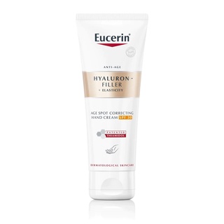 Eucerin Hyaluron-Filler + Elasticity Correcting Hand Cream SPF30 ยูเซอริน ไฮยาลูรอน-ฟิลเลอร์ อีลาสติซิตี้ แฮนด์ครีม 75ml