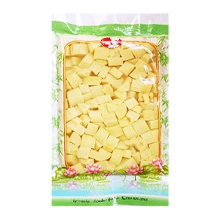 พร้อมส่ง! หน่อไม้รวกหั่นสี่เหลี่ยม 400 กรัม Baby Bamboo Shoot Diced 400g