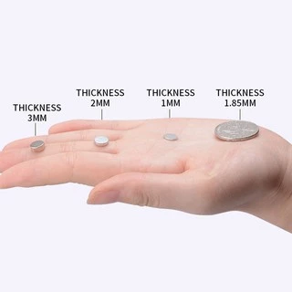 1ชิ้น แม่เหล็กนีโอไดเมียม 15x3mm กลมแบน แม่เหล็กแรงสูง ขนาด 15*3mm แม่เหล็ก Magnet Neodymium 15*3มิล magnetics 15x3มิล