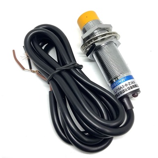 LJ18A3-8-Z/AX NPN-NC  sensor เซ็นเซอร์จับโลหะ ขนาด18M ระยะการจับ8mm