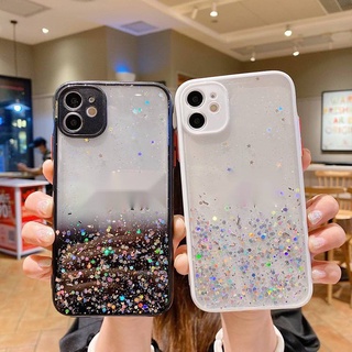 💎เคสขอบสี กากเพชร กล้องขอบ Huawei P30 lite honor 20 nova 5T Y5 2018 Y5 2019 Y5 Y9 prime Y9S Y9 2019 #231💎