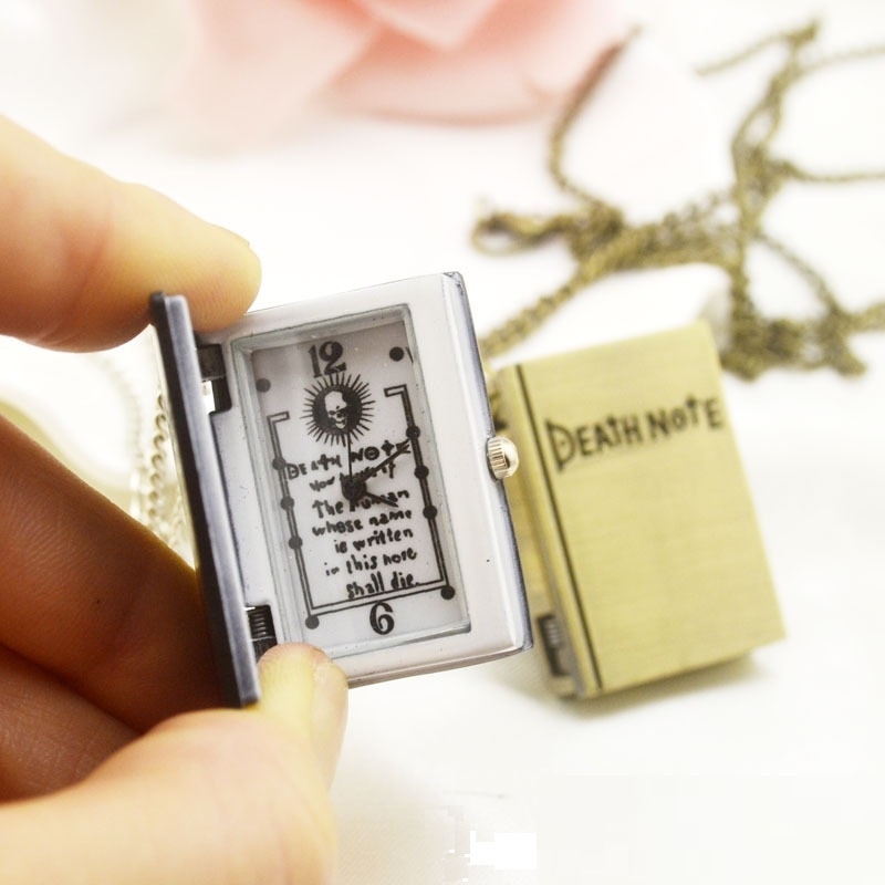 กระเป๋านาฬิกาDeath Note ocket Watch endant For Women Men Simle Book ...