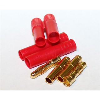 สายไฟ,ปลั๊ก,ไฟLED HXT 4mm Gold Connector