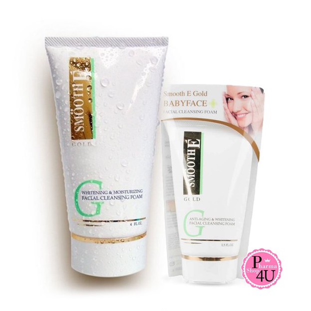 Smooth E Gold Foam สมูท อี โกลด์ โฟม ขาว ตึง อ่อนเยาว์ สมูทอี โกลด์ แอนตี้เอจจิ้ง ไวท์