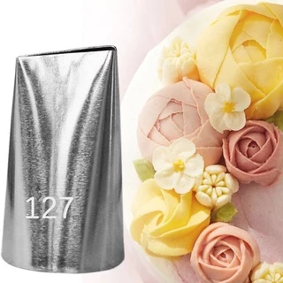 หัวบีบครีมเบอร์ 125,126,127 หัวบีบครีมกลีบกุหลาบ หัวบีบครีมสแตนเลส PETAL TUBES