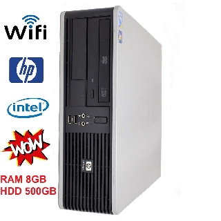 HP Compaq dc7900 Small Form Factor PC CPU intel E8400 3.0GHz RAM 8GB HDD 500GB Wi-Fi