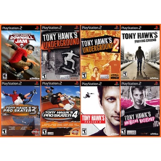 Tony hawk  โทนี ฮอว์ก  ทุกภาค แผ่นเกม PS2