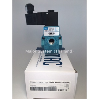 Mac valves 55B-12-PI-611JA Solenoid Valve MAC โซลินอยด์วาล์วลม โซลินอยด์วาล์วแม็ค