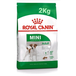 ROYAL CANIN MINI Adult 2kg อาหารเม็ดสุนัขพันเล็ก 10 เดือนขึ้นไป