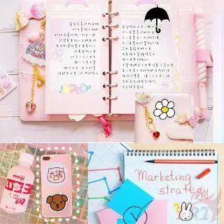❉ M.iffy - Cartoon Rabbit สติ๊กเกอร์ ❉ 40Pcs/Set DIY Decals สติ๊กเกอร์ for Album Diary Laptop Scrapbooks Skateboard