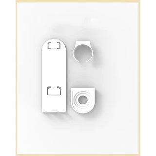 ที่วางแปรง ที่วางแปรงสีฟันไฟฟ้า ติดผนัง ไม่ต้องเจาะ ที่แขวนแปรงสีฟัน Electric Toothbrush Holder แขวนหัวแปรง สีขาว