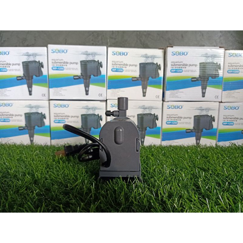 ปั๊มน้ำ SOBO WP-1250 แรงดันน้ำ800L/H   ⛲⛲สำหรับทำระบบกรองตู้ปลา , ทำน้ำพลุบ่อปลา - รูปที่ 3