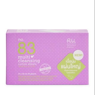 Rii no.83 Multi Cleansing Cotton Sheet 54 แผ่น