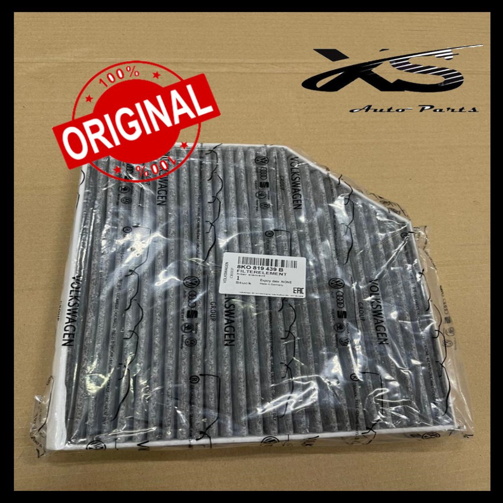 CABIN AIR FILTER / AIR COND FILTER (CARBON)-AUDI A4 S4 RS4 A5 S5 RS5 PORSCHE MACAN (8K0 819 553) 5.0