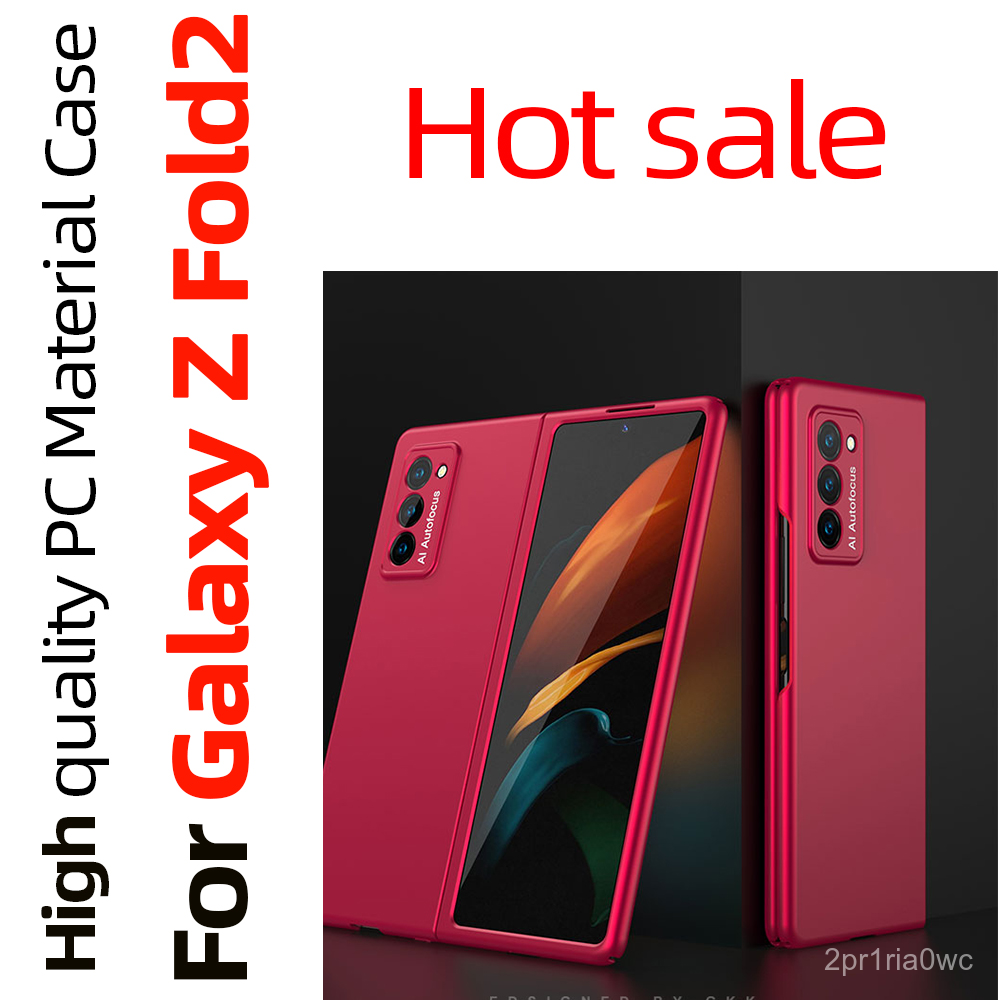 For Samsung galaxy z fold 2 5G case For Galaxy Fold 2 5G Case Full Protection Ultra-thin Flip Matte 