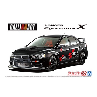 Aoshima 1/24 Mitsubishi Evolution X (CZ4A) 2007 Ralli Art