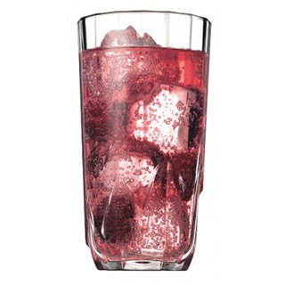 Pasabahce Juice Drink Glass (6 ใบ) แก้วน้ำ เเก้วน้ำใส เเก้วน้ำผลไม้สวยๆ ทรงเหลี่ยมประกาย /324  cc