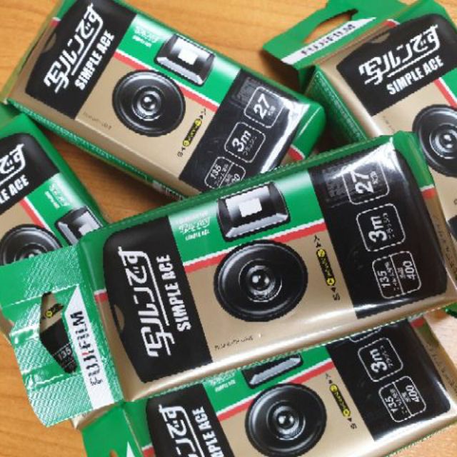 พร้อมส่ง! Fujifilm Simple ACE Camera ISO 400 กล้องฟิล์มใช้แล้วทิ้ง