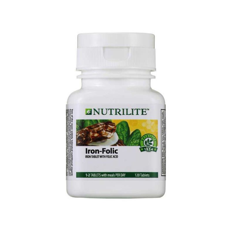 NUTRILITE Iron Folic (120 tab)หรือสปิแนช พลัส ผักโขม