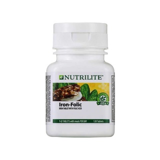 🔖NUTRILITE Iron Folic (120 tab)หรือสปิแนช พลัส ผักโขม