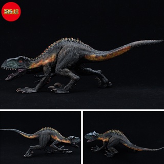 จำลอง Tyrannical Raptor ไดโนเสาร์ของเล่นตัวเลขการกระทำ PVC Jurassic Dinossauro World สัตว์รุ่น Kid Toys