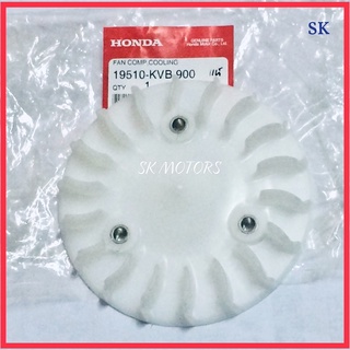 ใบพัด พัดลมระบายความร้อน หม้อน้ำ แท้ 👍100% CLICK / CLICK110-I / AIR BLADE / AIR BLADE-I รหัส 19510-KVB-900