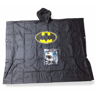 F เสื้อกันฝนคางคาวBatman freesize (1โหล)