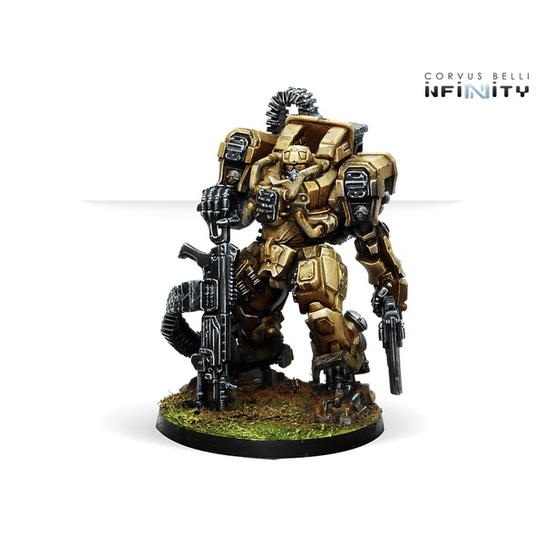 Corvus belli คอรวุสเบลลี่ โมเดลหุ่นยนต์ Blackjacks, 10th Heavy Ranger Bat. (AP HMG)