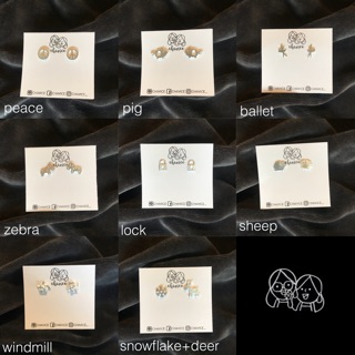 Stud Earrings :: Set 4