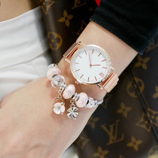 Pandora x watches 250 บาท (สามารถเปลี่ยนแบบนาฬิกาได้)