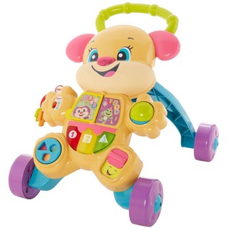 พร้อมส่ง🎉 รถผลักเดิน สอนภาษาสำหรับเด็กหัดเดิน Fisher-Price Laugh &amp; Learn Smart Stages Learn with Puppy Walker ราคา 1990