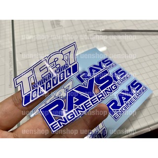 สติกเกอร์ติดขอบล้อ แบบเปลี่ยน สําหรับ RAYS VOLKRACING TE37 GRAVEL TE37GRAVEL