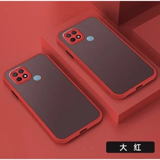 Case For Realme C21Y เคสโทรศัพท์ เคสกันกระแทก ปุ่มสีผิวด้าน กันรอยกล้อง ขอบนิ่มหลังแข็ง