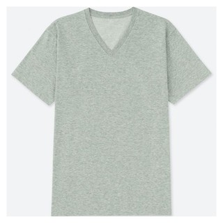 เสื้อยืดคอวีสีเทา ราคา 300 บาท