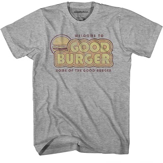 เสื้อยืด พิมพ์ลายกราฟิก Nickelodeon Welcome to Good Burger สําหรับผู้ชาย