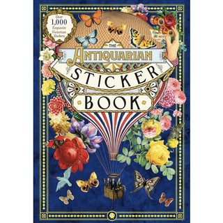 หนังสือภาษาอังกฤษ รวมสติกเกอร์ The Antiquarian Sticker Book: Over 1,000 Exquisite Victorian Stickers