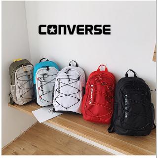 Converse Backpack กระเป๋าเป้สะพายหลังกันน้ำสำหรับผู้ชายและผู้หญิง