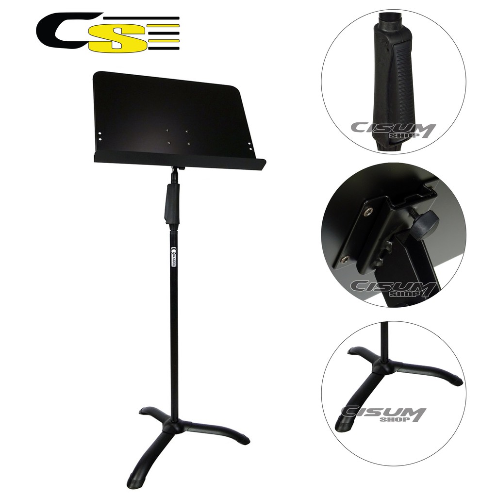 Carlsbro ขาตั้งโน้ตเพลง ระบบกดปรับความสูง อย่างดี รุ่น DF152-1(Music Note Stand)