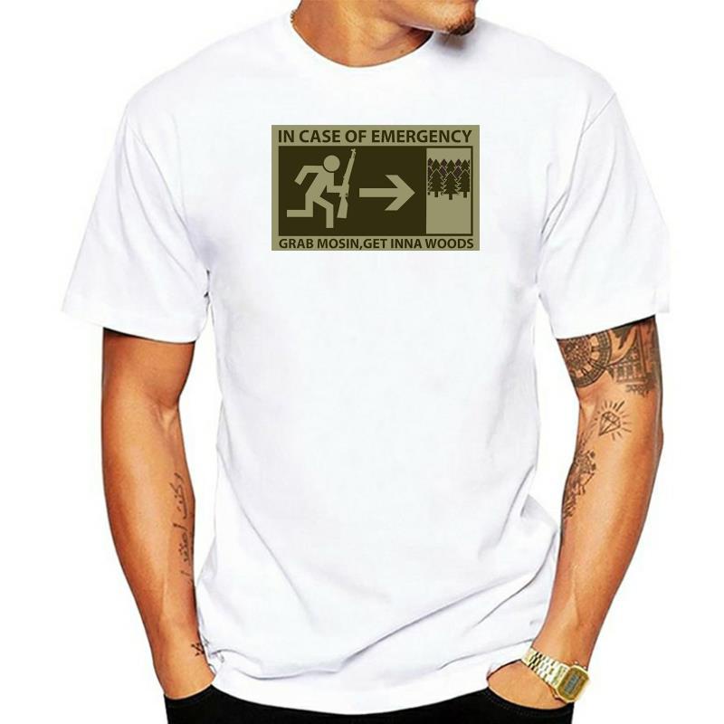 Grab Mosin Get Inna Woods Shirt Tee เสื้อยืดสําหรับผู้ชาย