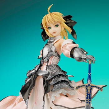 [ Figure แท้ ] #มือสอง Fate/Unlimited Codes Saber Lily 1/8 [ Gift ]