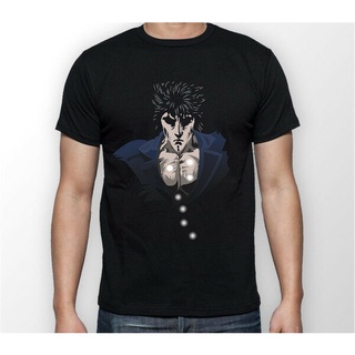 [COD]เสื้อยืด ผ้าฝ้าย พิมพ์ลายอนิเมะ Fist Of The North Star Kenshiro Hokuto No Ken แฟชั่นสําหรับผู้ชาย