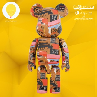 gachabox Bearbrick Andy Warhol X Jean Michel Basquiat #2 1000% แบร์บริค ของแท้ พร้อมส่ง - Be@rbrick Medicom Toy