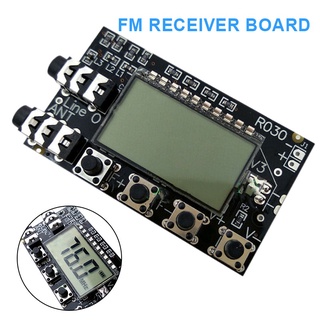 Digital LCD 76MHz~108MHz FM Radio Module Stereo FM Receiver Board Audio Output ☆dysunbey