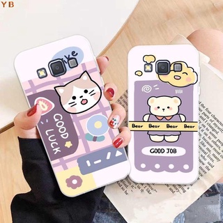 Yb เคสซิลิคอน TPU นิ่ม ลาย 5 สําหรับ Samsung A3 A5 A6 A7 A8 A9 Star Pro Plus E5 E7 2016 2017 2018 TXCHE